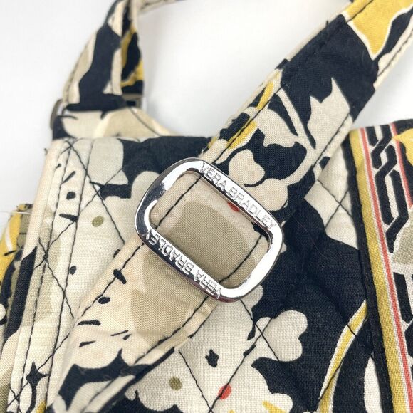 Vera Bradley Hipster Mailbag Crossbody Bag Purse & Zip Around Wallet DOGWOOD - Picture 15 of 16